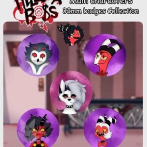 Badges Helluva Boss 32mm