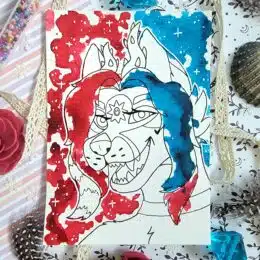 Commission headshot à l’encre