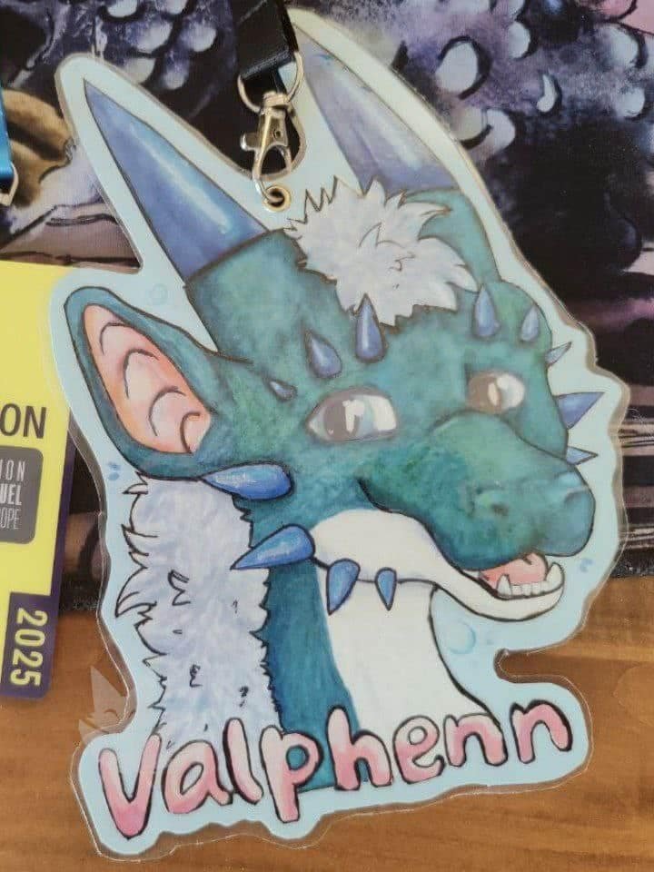 Badge plastifiée A5 peint à aquarelle – Image 7