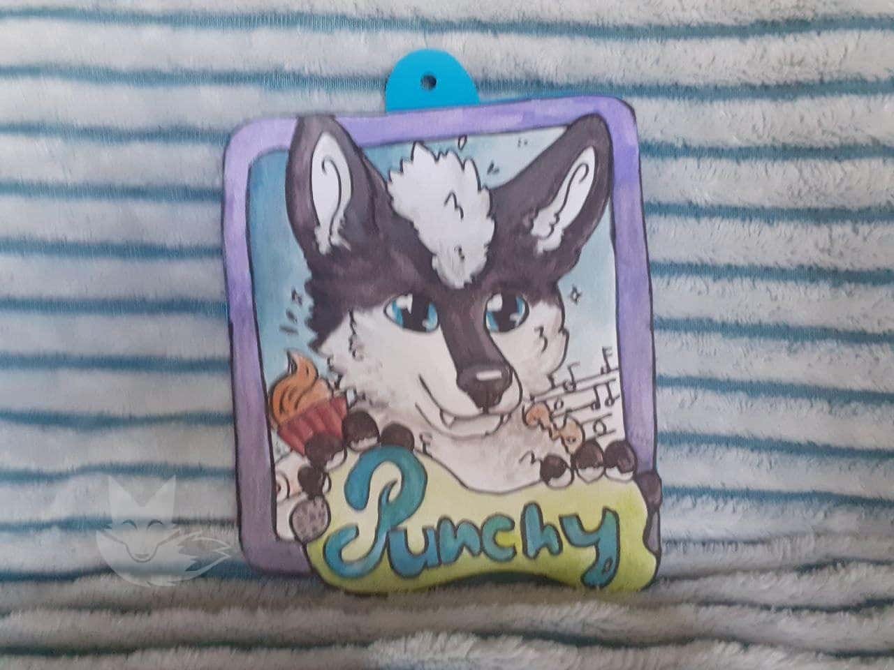 Badge plastifiée A5 peint à aquarelle – Image 3