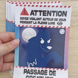 Stickers Passage de créature