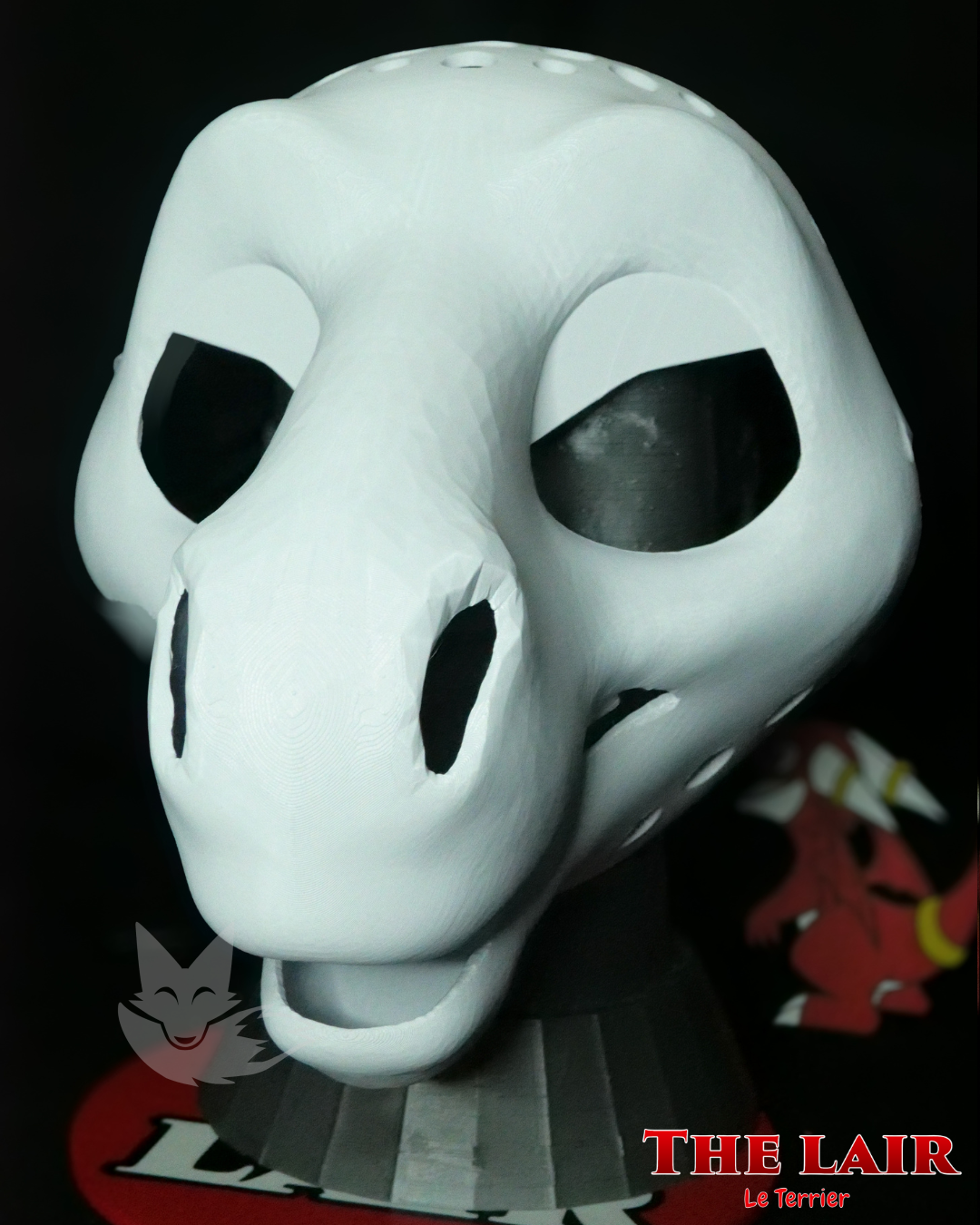 1 Furzo Base de tête de Fursuit Cheval Face