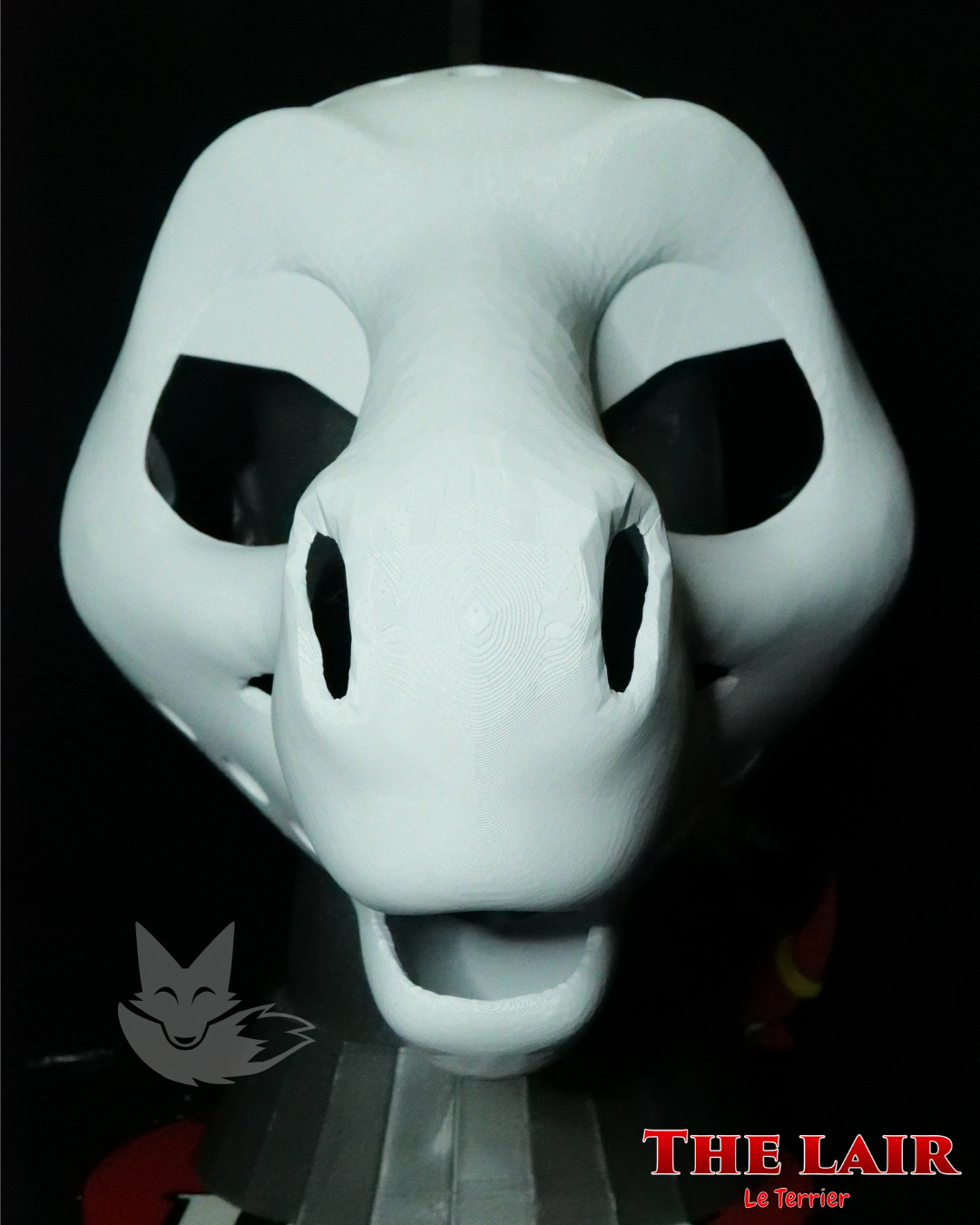 3 Furzo Base de tête de Fursuit Cheval Nez