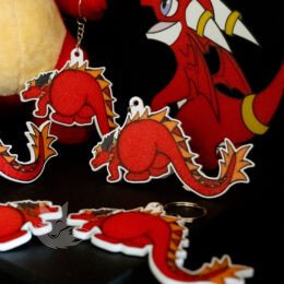 Porte-clés Dragon Fesses 🍑