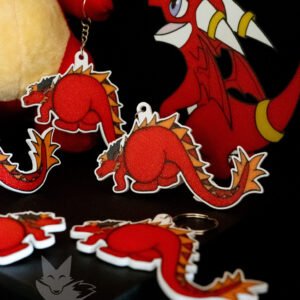 Porte-clés Dragon Fesses 🍑