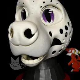 Base de tête Fursuit Toony - Hyène