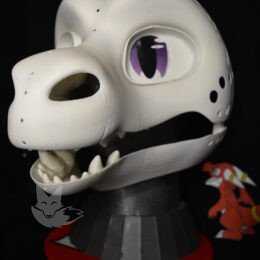 Base de Tête Fursuit Dragon - Triangular Dragon 🐉