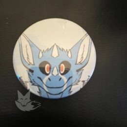 Pin's Blue Cloud 58mm