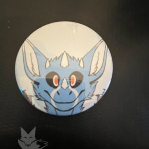 Pin's Blue Cloud 58mm