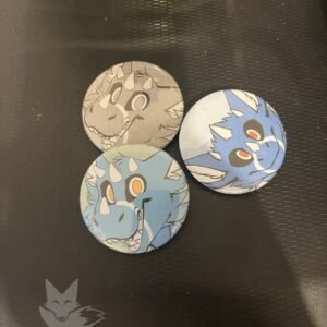 commission pin's 45mm furry