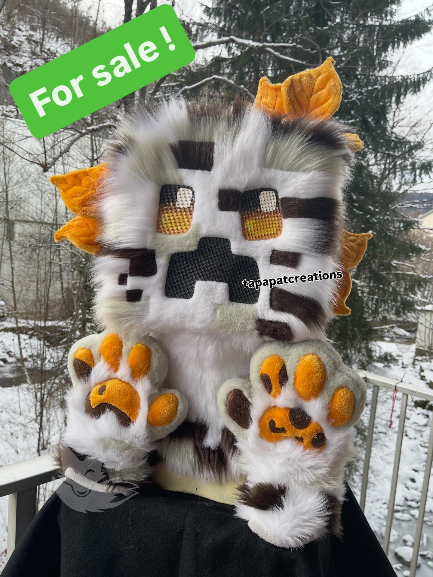 Premade Partielle Creeper bouleau